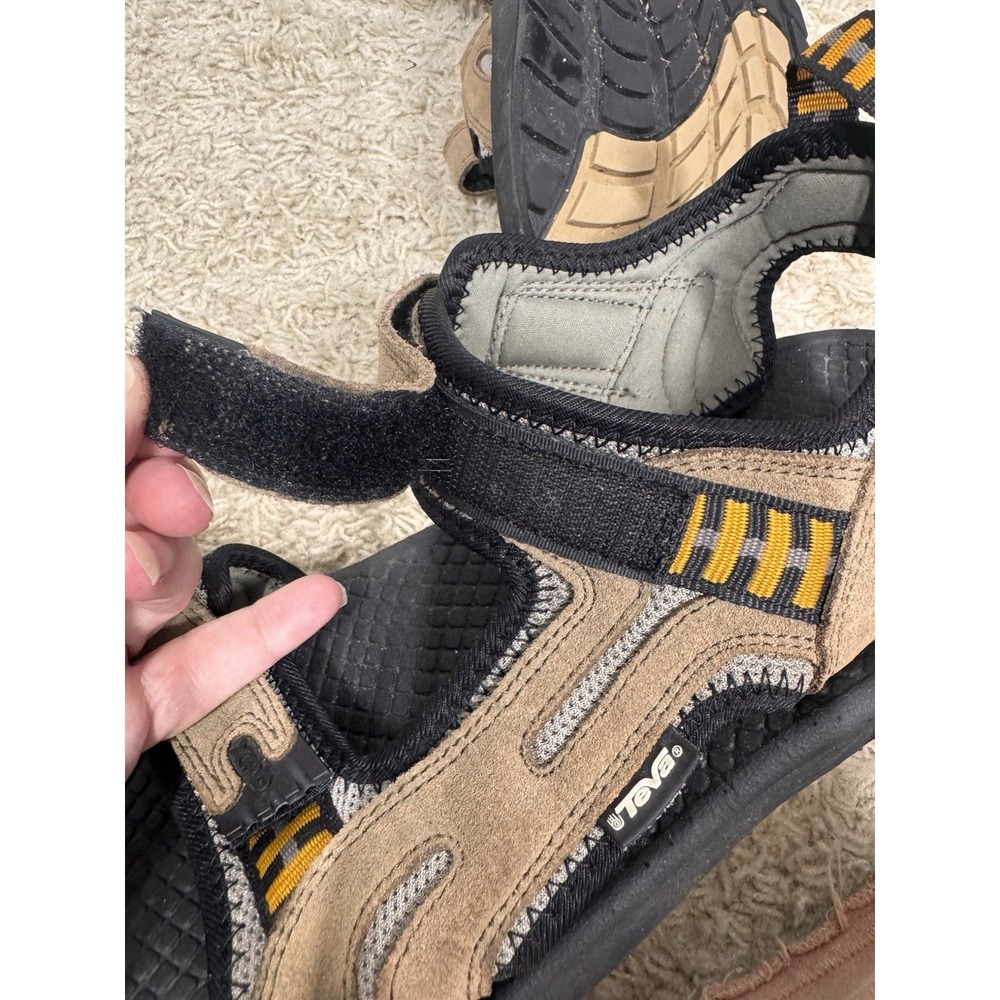 Teva XPD Spoiler II Sport Sandals Men's 11 Brown Suede Outdoor Trail Hiking Shoe - Picture 10 of 11